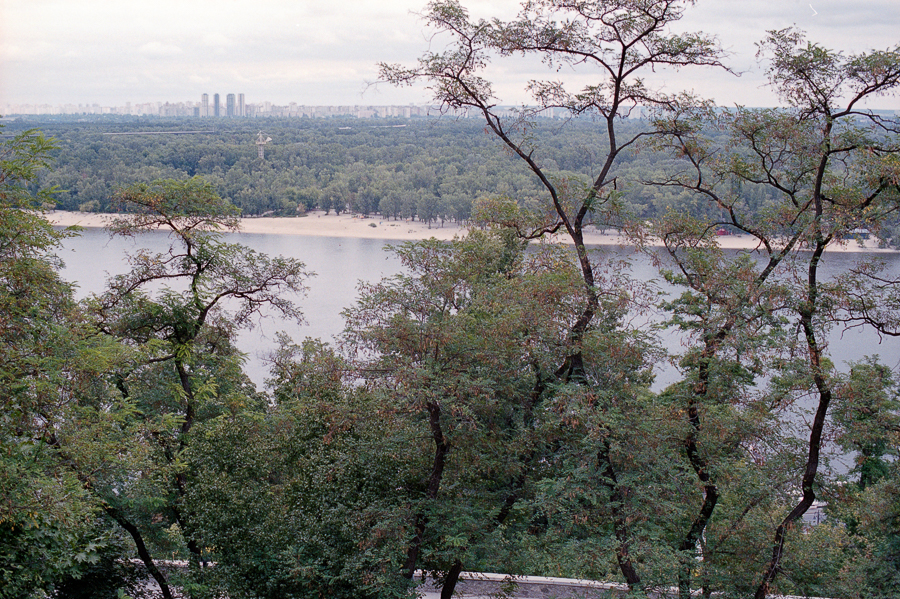 Kiev, View to the city ( Nikon FE2, Kodak Portra 400 )